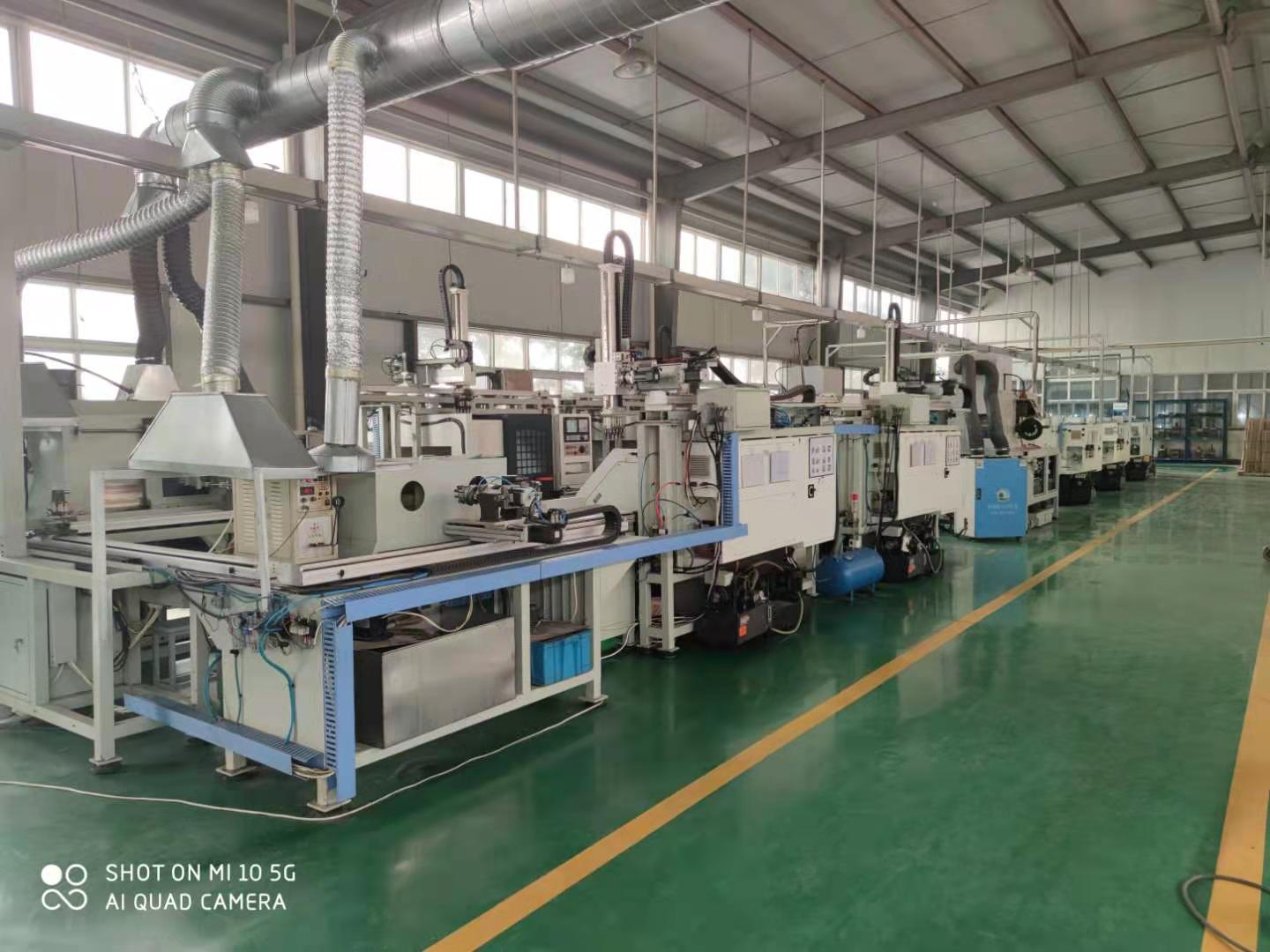Magnetic core tube automatic production line