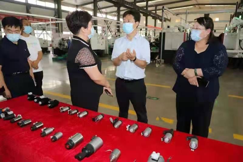 Mayor Gao Yong of Anyang City and his party visited our company for investigation