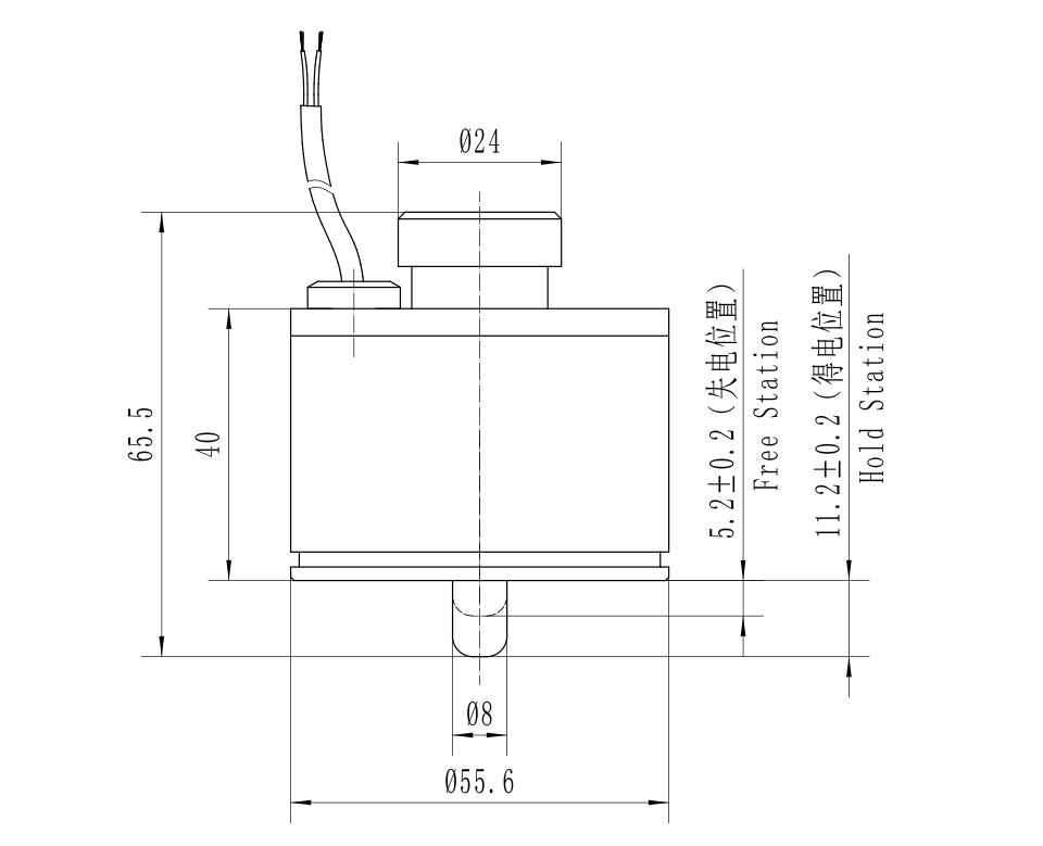 Dgm1 CNC tool holder electromagnet