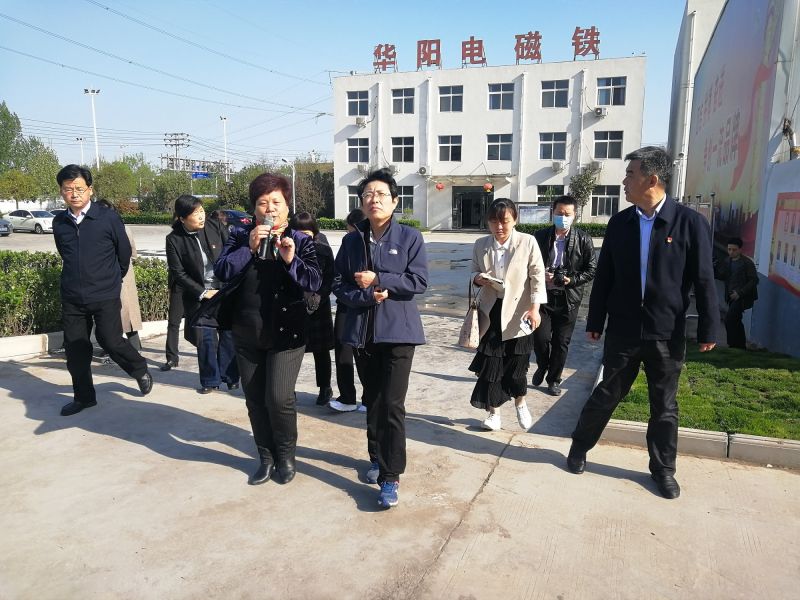 Sui Jun, member of the Party group and vice chairman of the Federation of overseas Chinese, and his delegation came to investigate