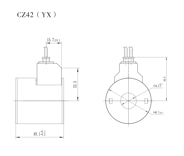 CZ Electromagnet for series cartridge valve