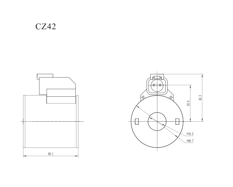 CZ Electromagnet for series cartridge valve