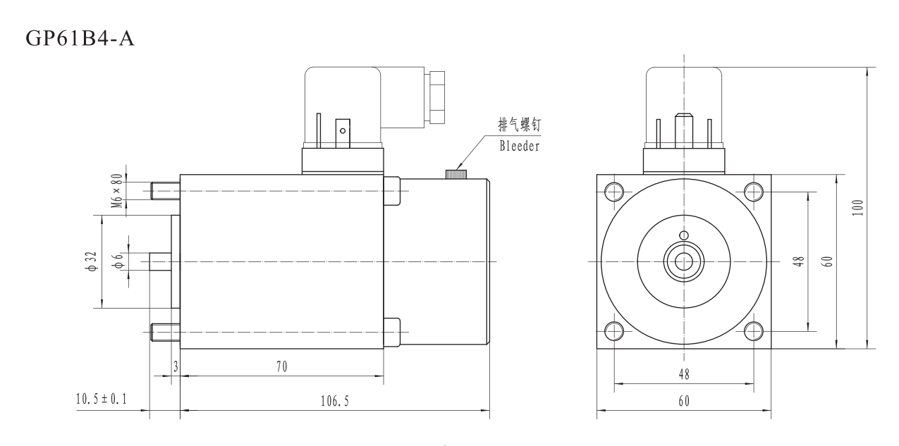 GP61 Electromagnet for series proportional valve