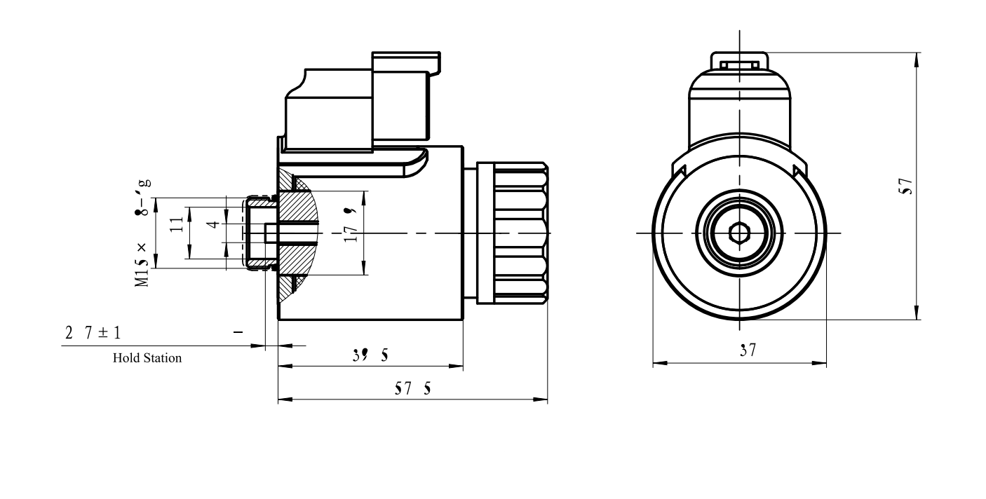 MFZ11-24YC DC electromagnet